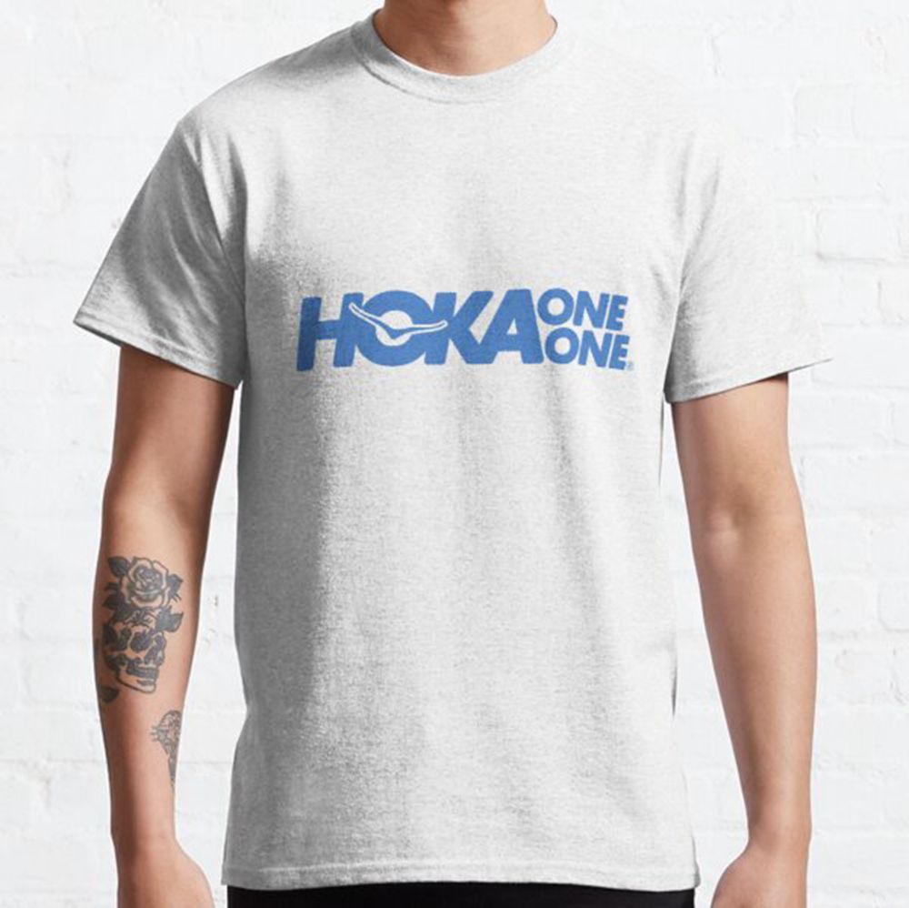 Hoka One One Garmin 'S - Men's T-Shirts - Grey - UK 390NJRFLT